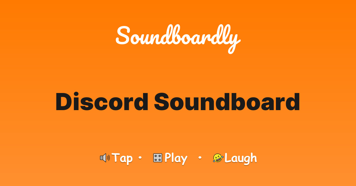Discord Soundboard